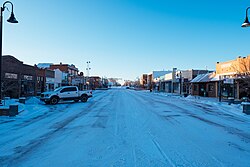 Skyline of Brush, Colorado