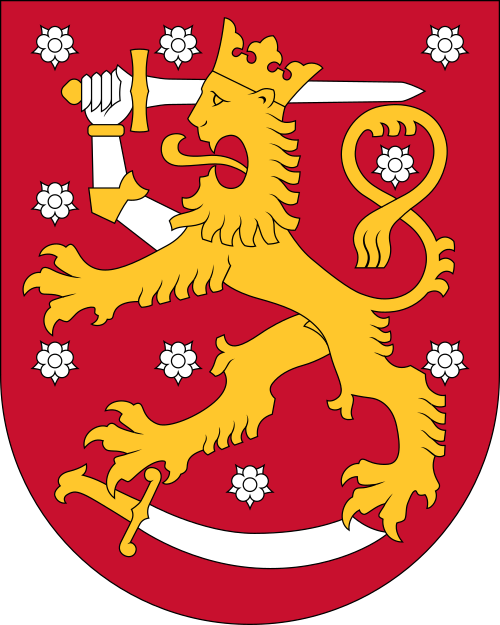 Fayl:Coat of arms of Finland.svg