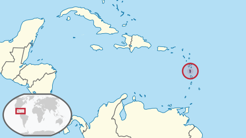 Location of Dominika