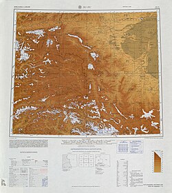 From the International Map of the World (AMS, 1966)