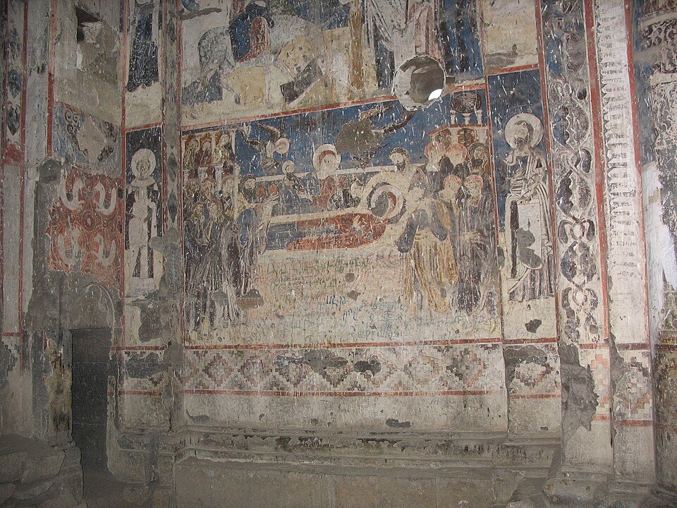Fayl:Ani St Tigran fresco.JPG