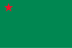 2:3 Flag of the Peopleʼs Republic of Benin (1975-1990)