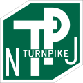 New Jersey Turnpike marker