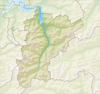 Piz Cazarauls is located in Canton of Uri