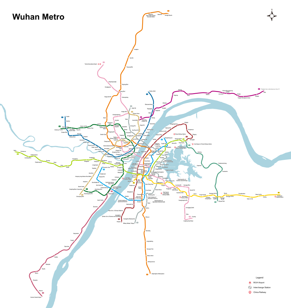 Fayl:Wuhan Metro System Map en.svg