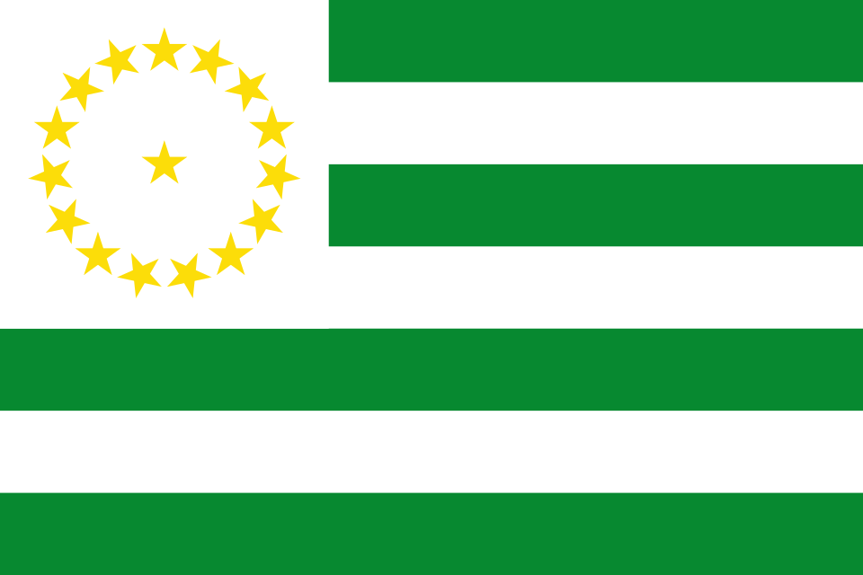 Fayl:Flag of Caquetá.svg