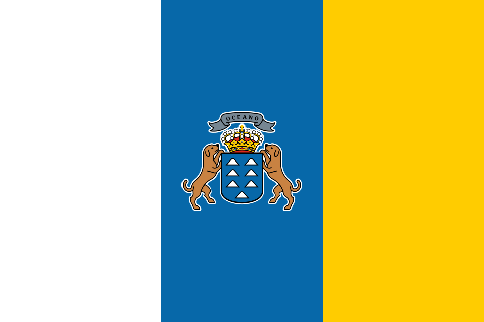 Fayl:Flag of the Canary Islands.svg