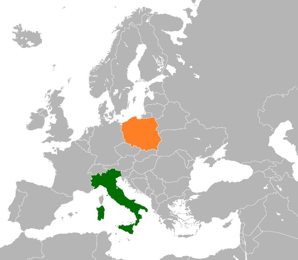 Fayl:Italy Poland Locator.png