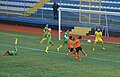 2015–2016-yilgi Ayollar birinchi ligasi o'yini, jamoalar: Kireçburnu Spor (yashil/sariq) - 1207 Antalya Muratpasha Belediye Spor (to'q sariq/qora)