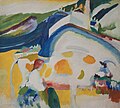 The Cow (tarjimasi „Sigir“), 1910-yil, Lenbachhaus, Myunxen