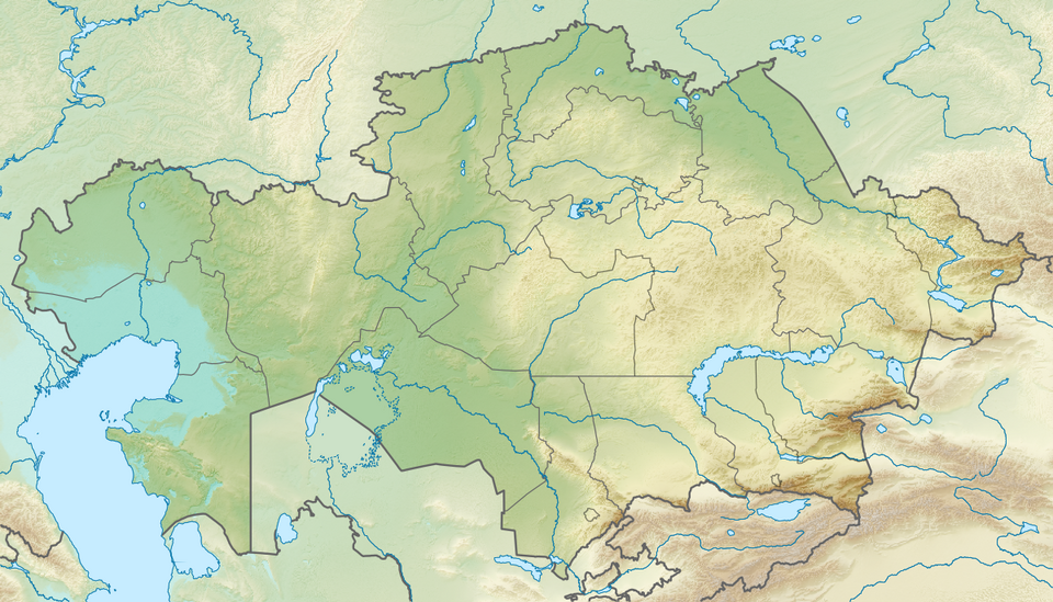 Fayl:Relief Map of Kazakhstan.png