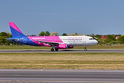 Airbus 320 HA-LWC EPPO