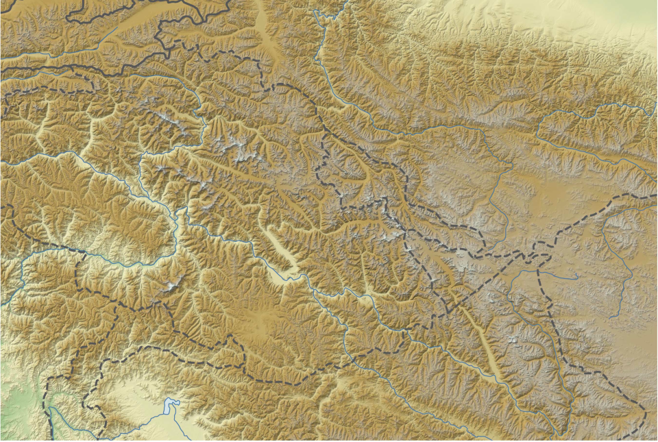Fayl:Karakoram relief location map.svg