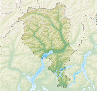 Pizzo di Claro is located in Canton of Ticino