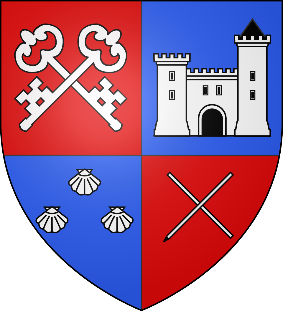 Fayl:Blason ville fr Cadaujac (Gironde).svg