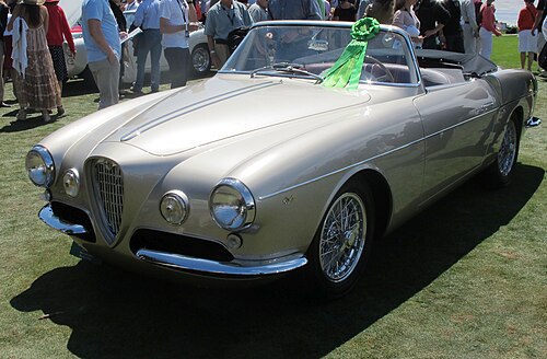 1955-yil Alfa Romeo 1900 C SS Ghia-Aigle Cabriolet