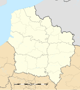 2024-yilgi Yozgi Olimpiada mashʼalasi estafetasi is located in Hauts-de-France