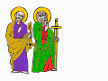 Pontifik dengiz floti Petrus Paulus bayrogʻi