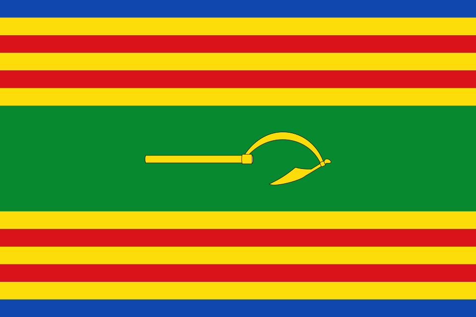 Fayl:Bandera de Aladrén.svg