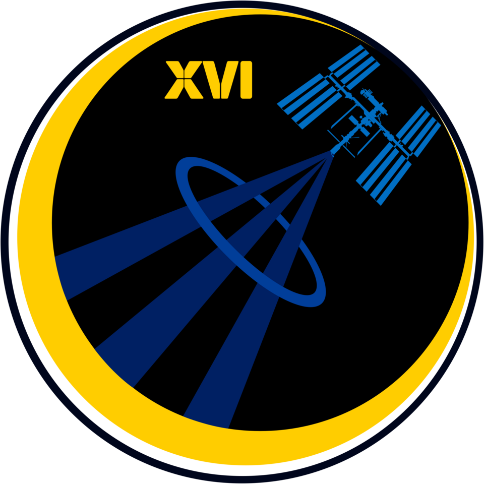 Fayl:ISS Expedition 16 patch.png