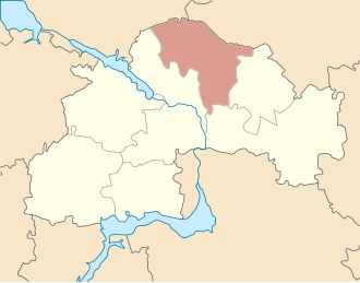 Novomoskovsk tumani xaritada