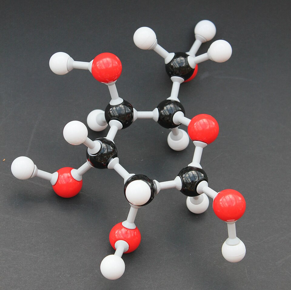 Fayl:Beta-D-Gulopyranose Molekülbaukasten 9288.JPG
