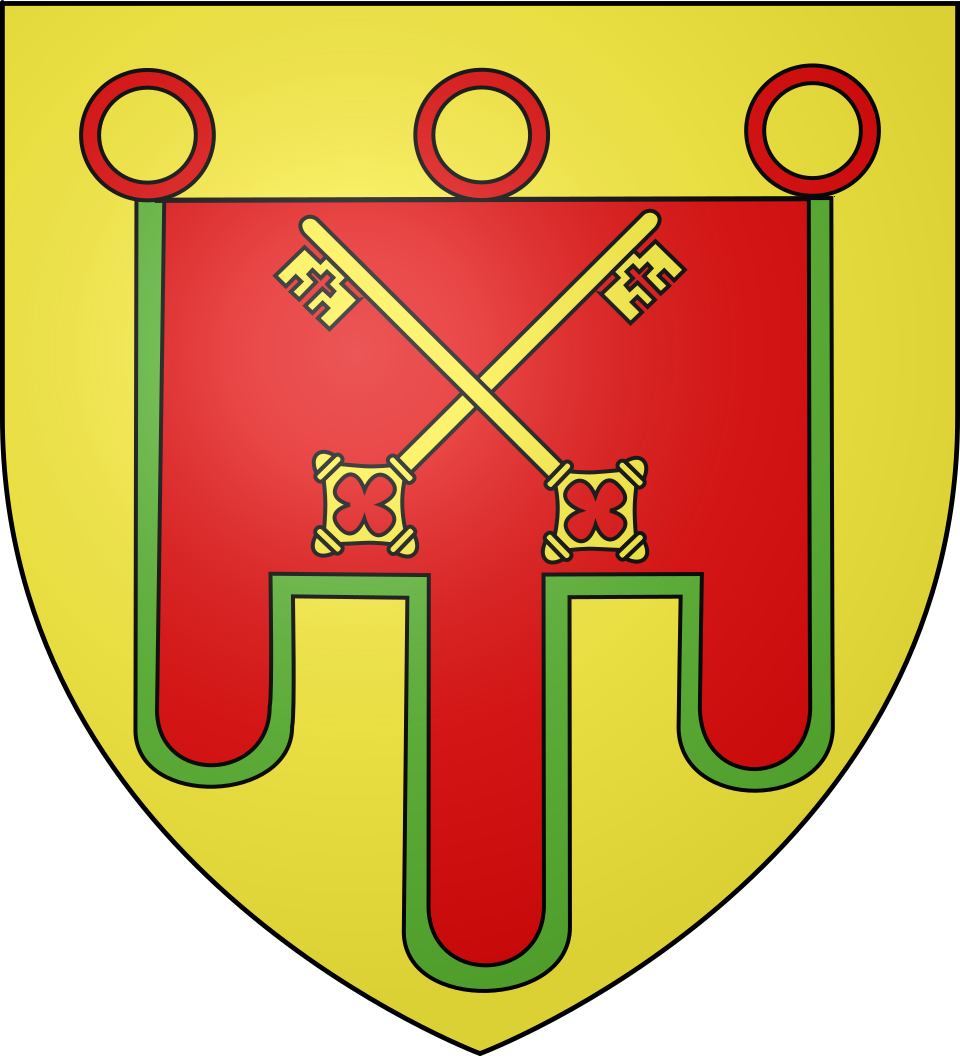 Fayl:Blason ville fr ChaiseDieu (HauteLoire).svg