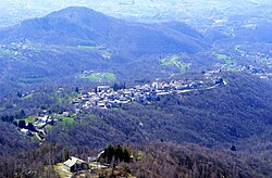 Skyline of Castelnuovo Nigra