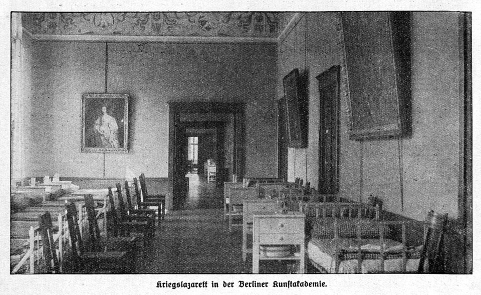 Fayl:Kriegslazarett Kunstakademie Berlin 1914.jpg