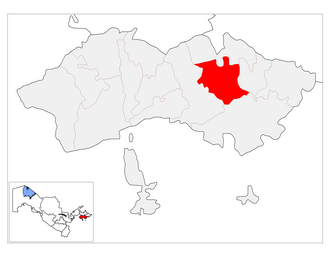 Qoʻshtepa tumani xaritada