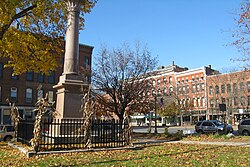 Skyline of Greenfield, Massachusetts