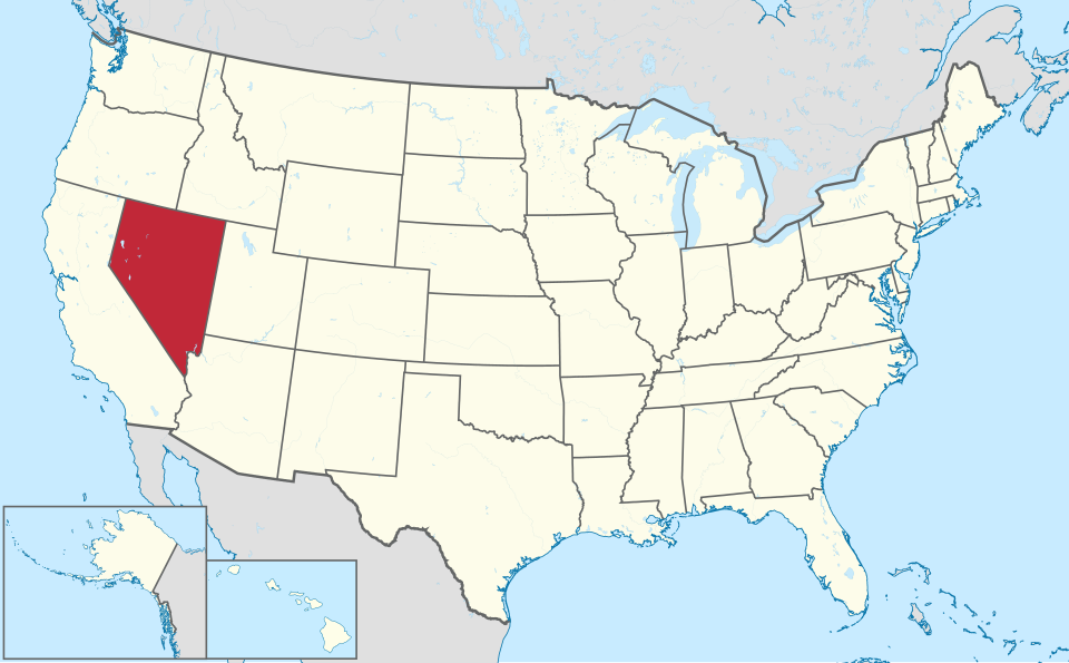 Fayl:Nevada in United States.svg