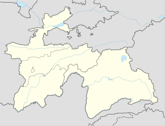 Dushanbe tojikcha: Душанбе xaritada