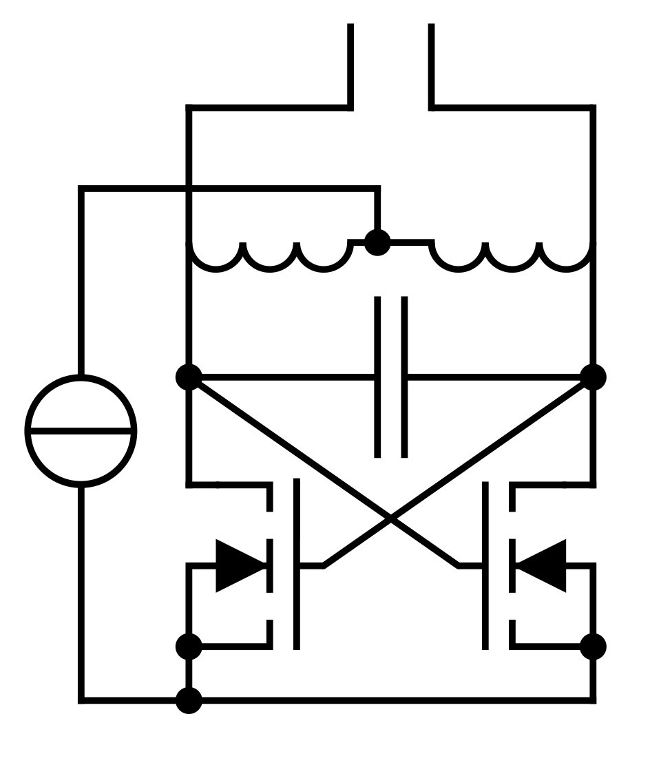 Fayl:Cross coupled LC oscillator.svg