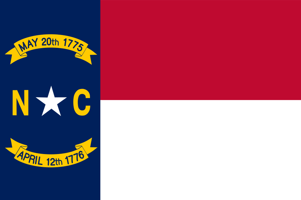 Fayl:Flag of North Carolina.svg