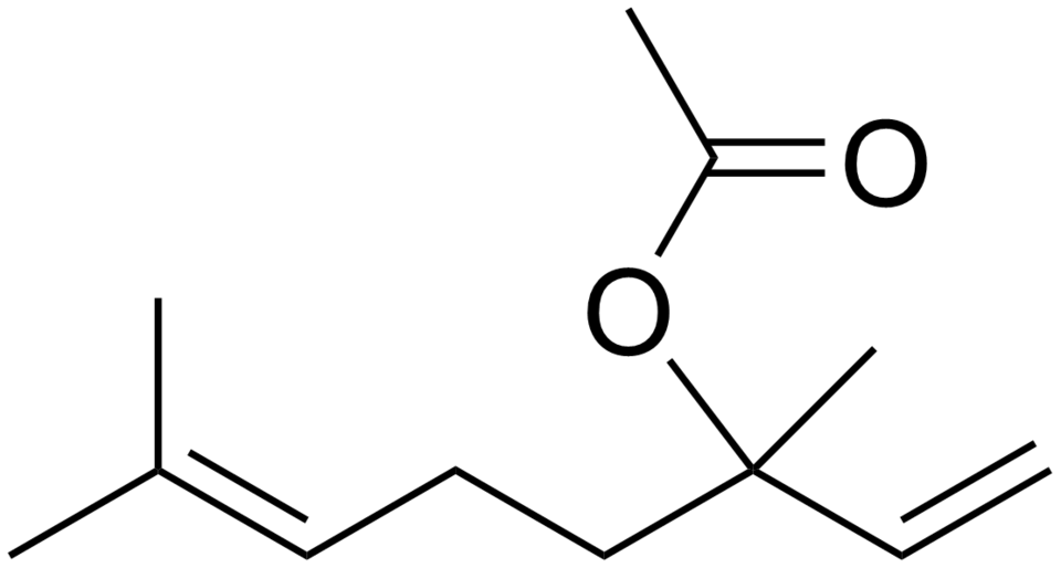Fayl:Linalyl acetate.png