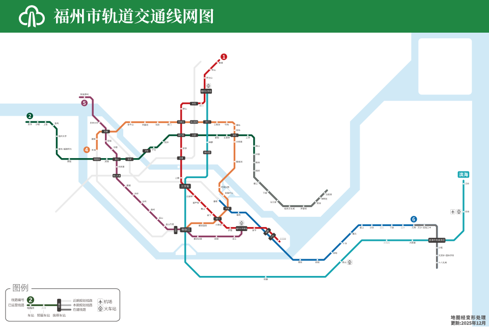Fayl:Map of Fuzhou Metro.svg