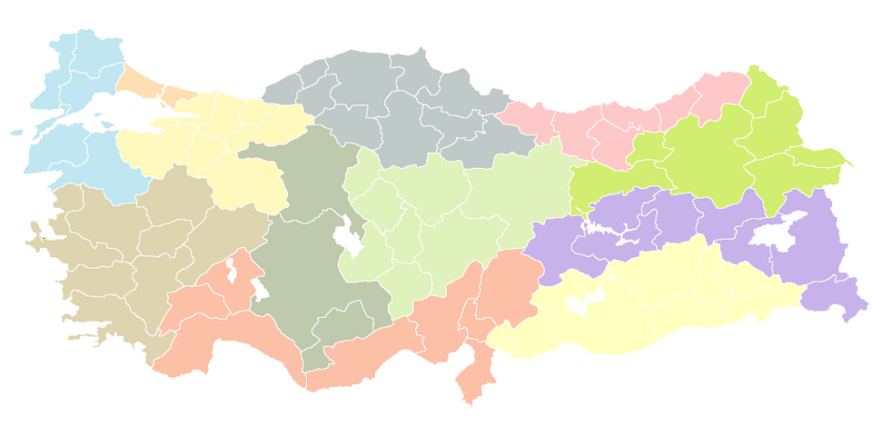 Fayl:NUTS Map of Turkey.png