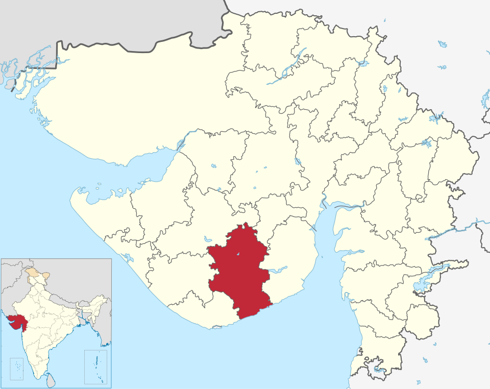 Fayl:Amreli in Gujarat (India).svg