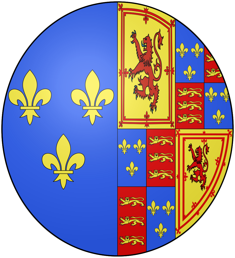 Fayl:COA french queen Marie Stuart.svg