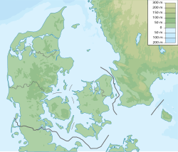Location map/data/Denmark is located in Denmark