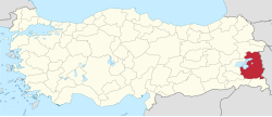 Skyline of Çolpan