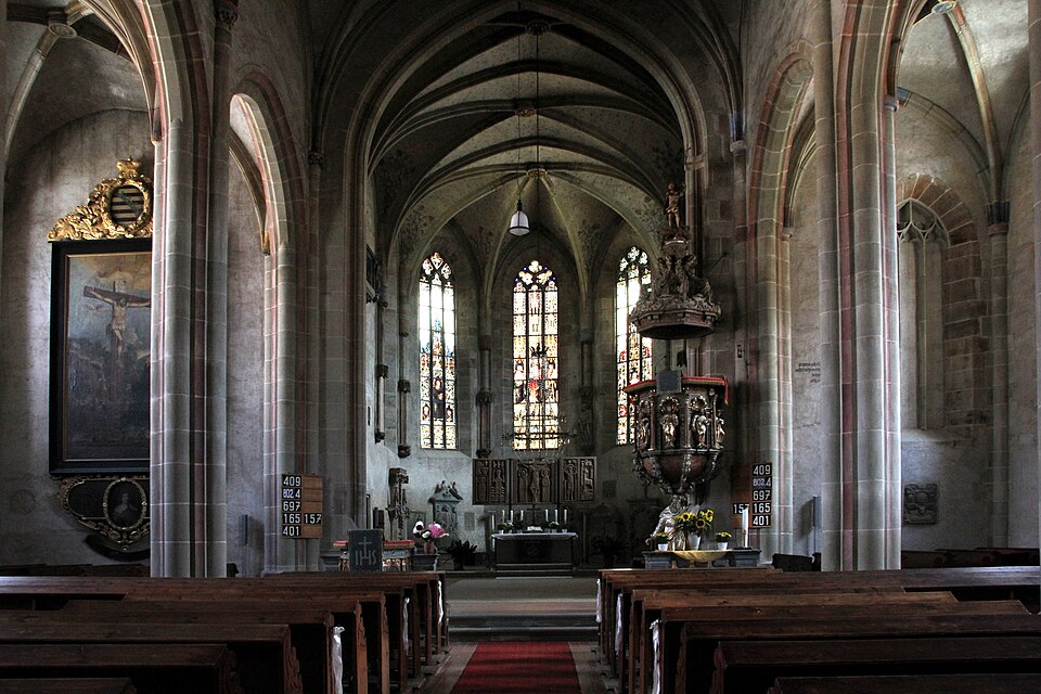 Fayl:Koenigsberg in Bayern-Marienkirche-06-zum Chor-2012-gje.jpg