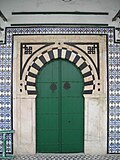 Door of Sidi Belhassen Chedly Mausoleum