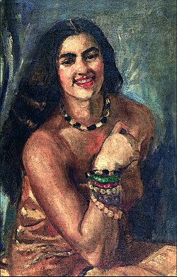 1930-yil Amrita Sher-Gil avtoportreti