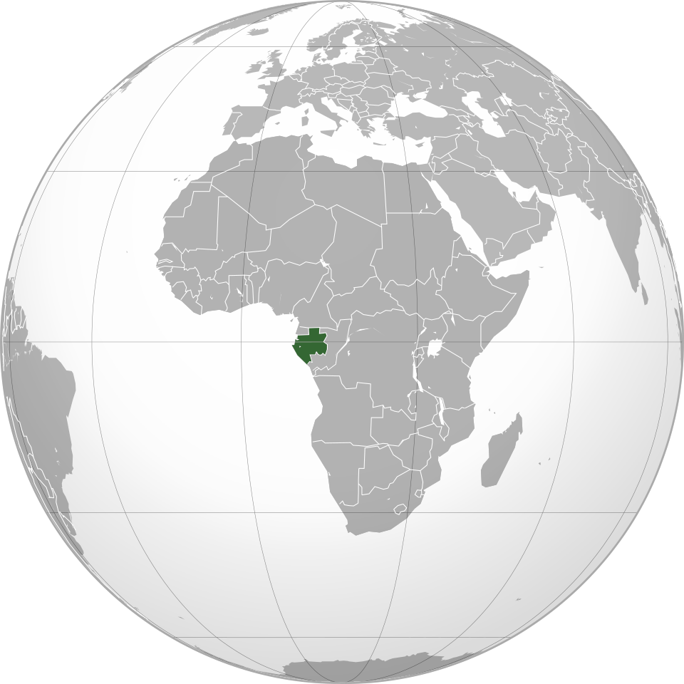 Fayl:Gabon (orthographic projection).svg