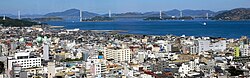 Skyline of Imabari