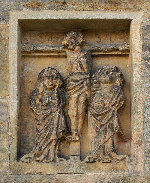 Fayl:Oberhaid-Friedhofskapelle-12-Kreuzigungsgruppe-2014-gje.jpg
