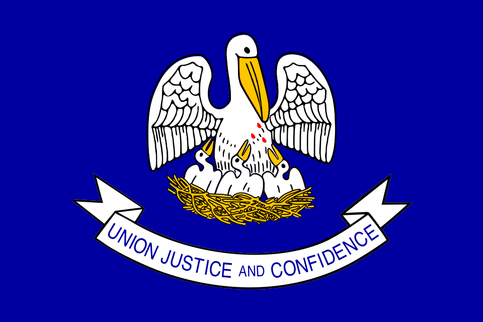 Fayl:Flag of Louisiana (2006–2010).svg