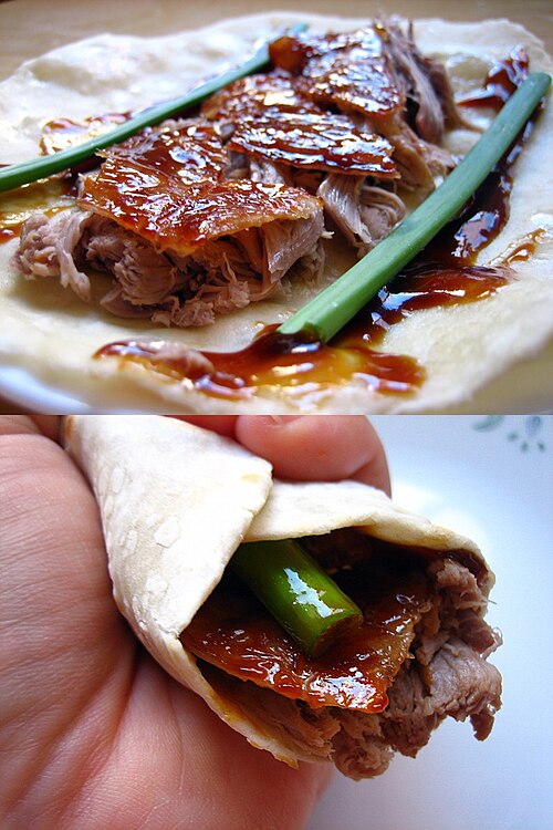 Fayl:Peking duck wrap.jpg